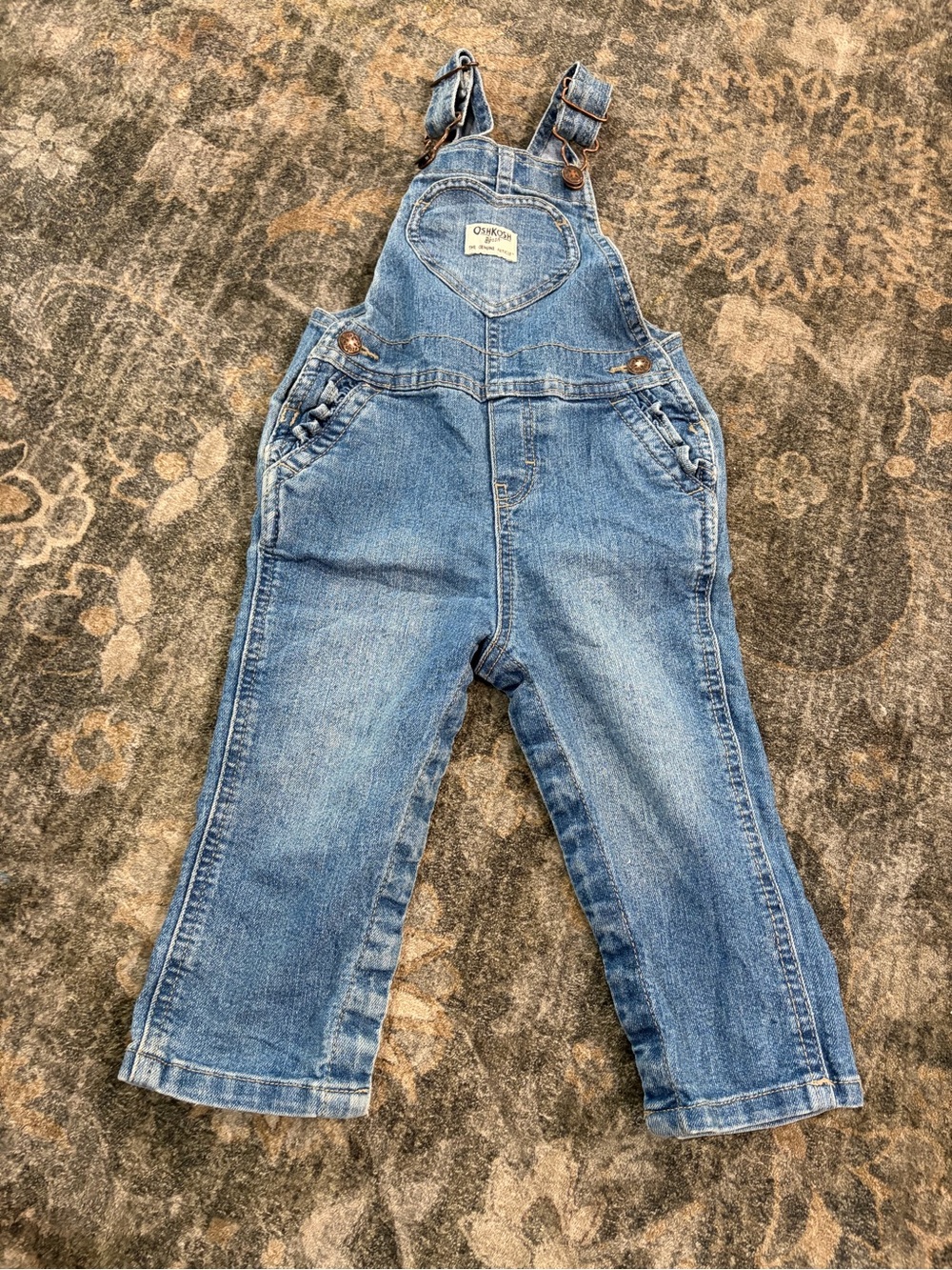 OshKosh B'gosh Light Indigo Denim Kids Overalls